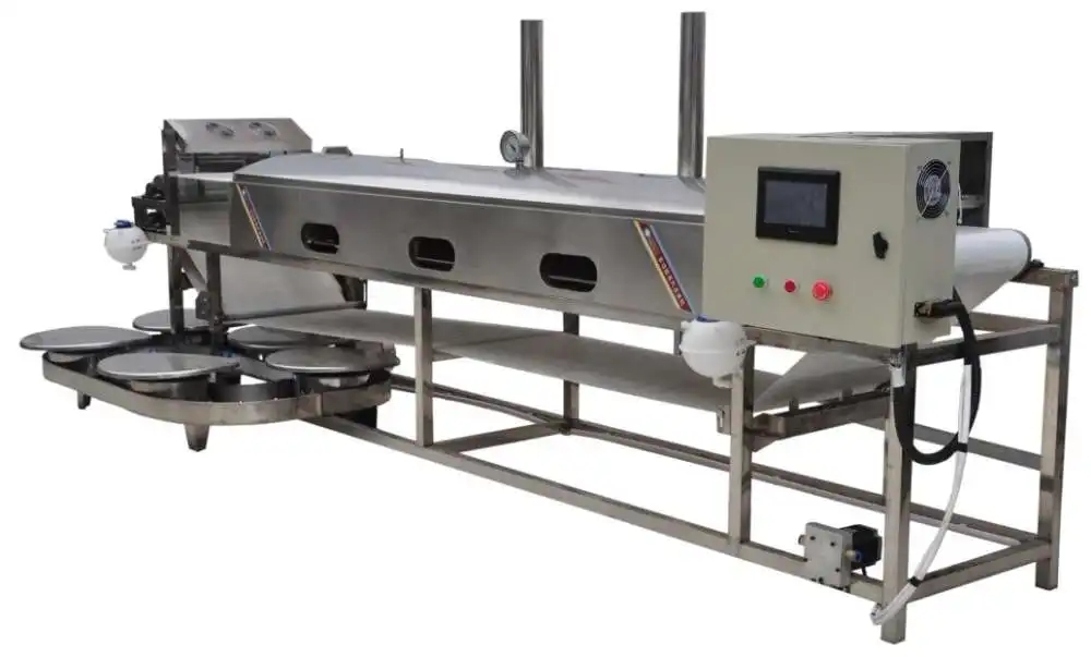 臺灣永坤精準步進中空減速機JXA450-5K-SV涉及泉州涼皮機中的測試效果													